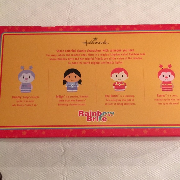 FINAL PRICE Rainbow Brite itty bittys by Hallmark - Picture 8 of 11